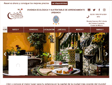 Tablet Screenshot of chaletdelcarmen.com